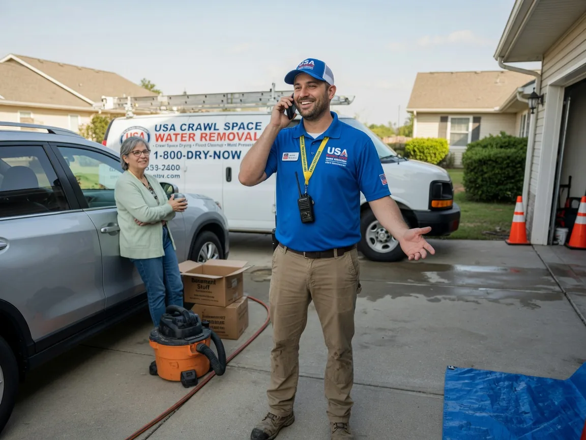 Crawl Space Water Removal Georgiana, AL FAQs